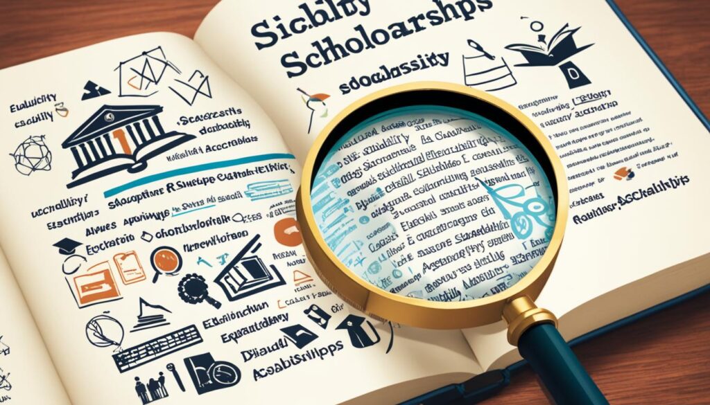 finding disability scholarships