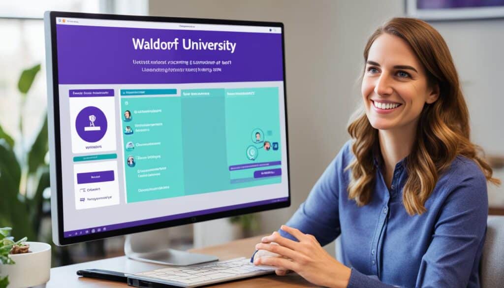Online Learning at Waldorf University