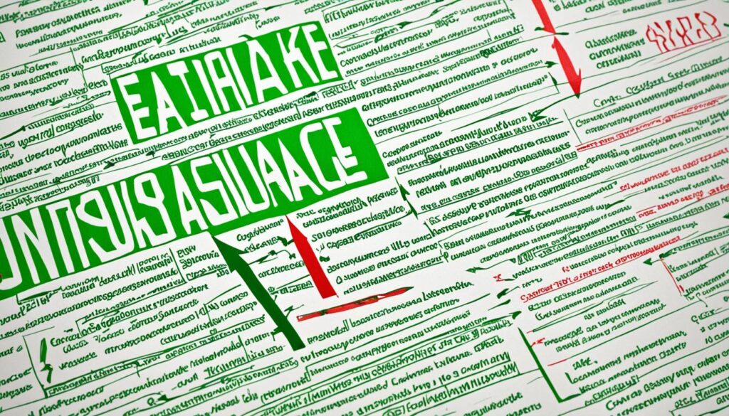 Earthquake insurance policy limits