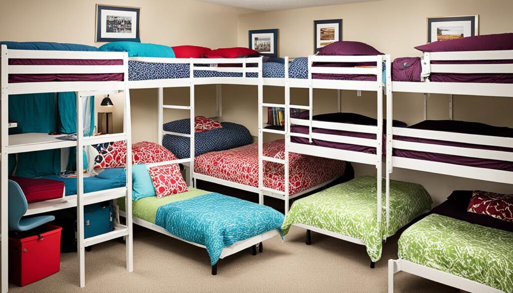 types of college dorms