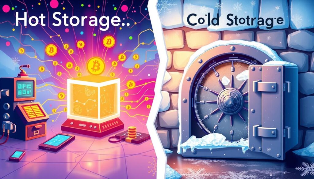 hot vs cold storage